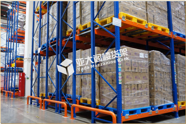 大型倉庫貨架的顏色為什么以藍色與桔色為主？